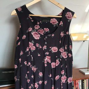 Vintage Rose Silk Jumper